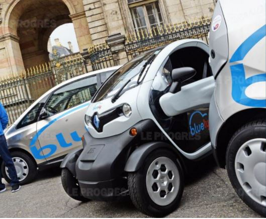 Le service dautopartage Bluely a ouvert deux nouvelles stations : Lyon 9 et Lyon 3