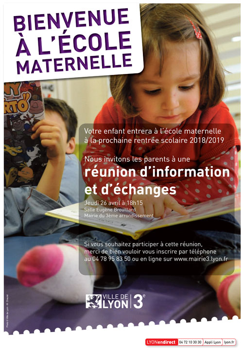 Bienvenue en maternelle !