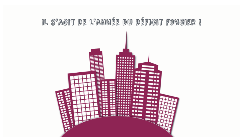 Cest lannée des gros travaux pour se créer un déficit foncier