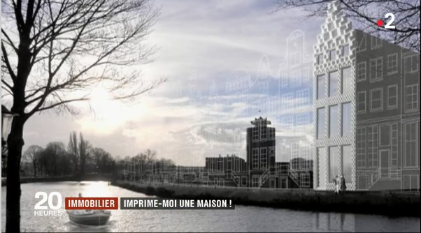 Immobilier : imprimer sa maison est désormais possible