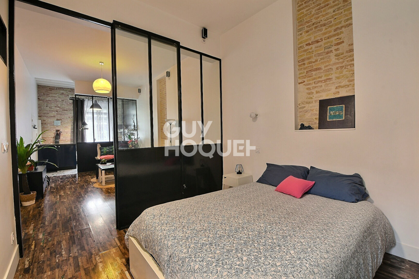 (Visite virtuelle) - A vendre T2 rénové de 42.88 m2 au  Coeur de Montchat, LYON (69003)