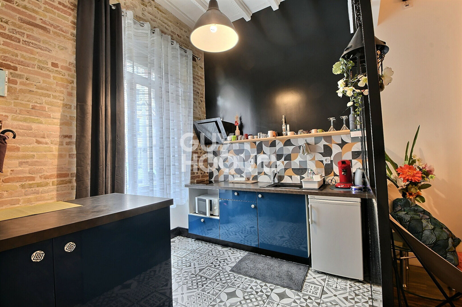 (Visite virtuelle) - A vendre T2 rénové de 42.88 m2 au  Coeur de Montchat, LYON (69003)