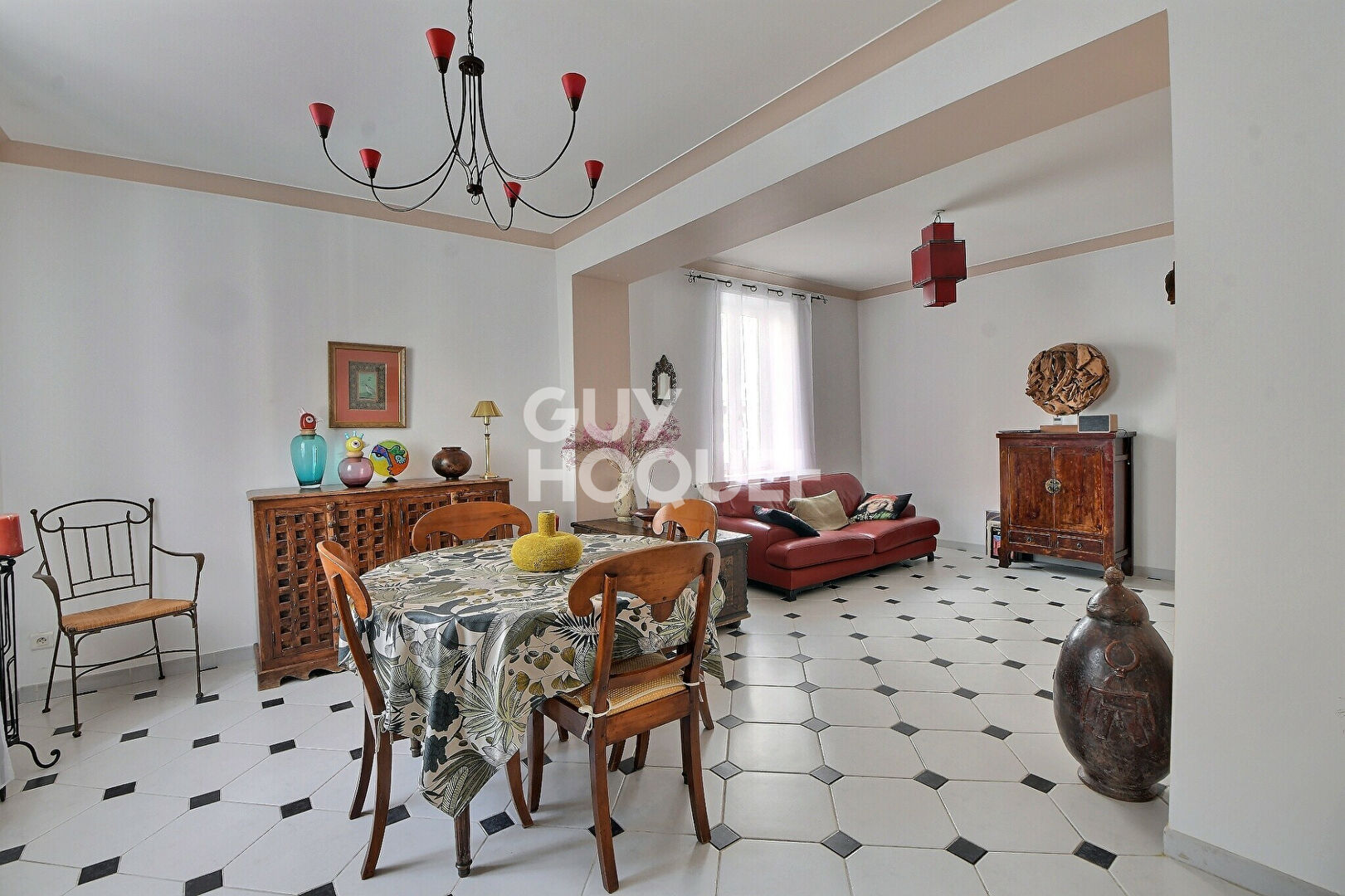 (visite virtuelle) - A vendre, maison de ville de type T4, de 90 m², au coeur de Montchat dans le 3ème arrondissement de Lyon (69003)