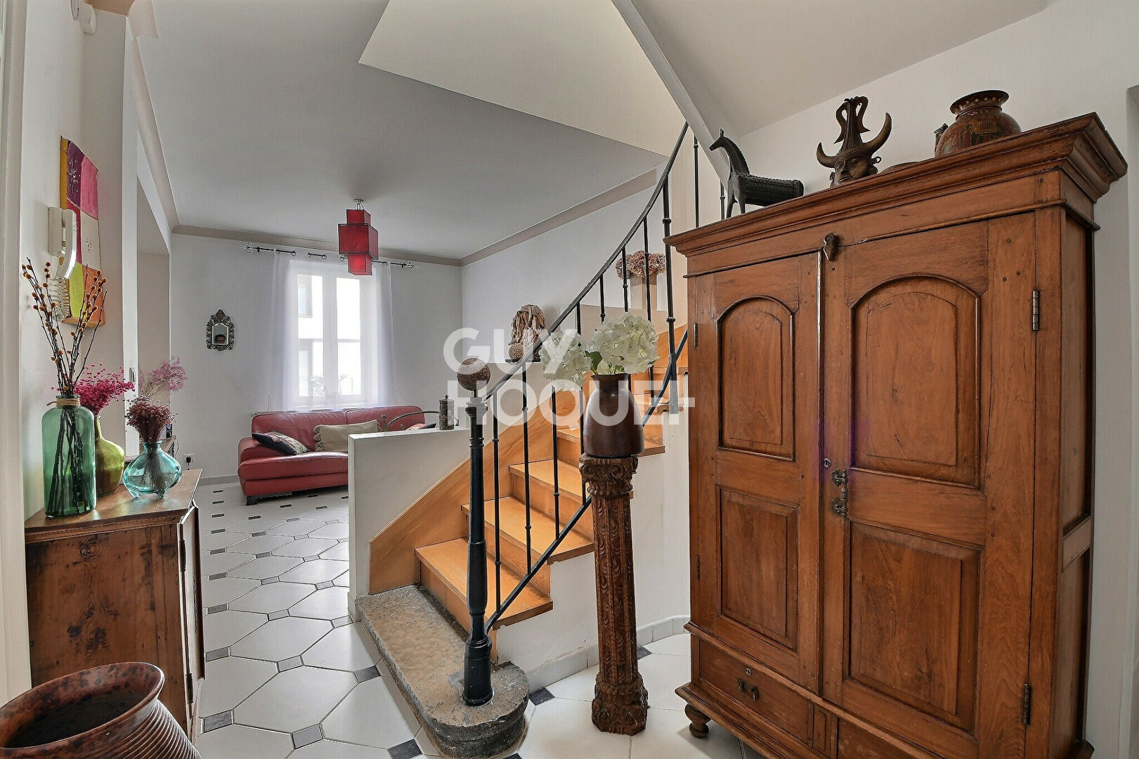 (visite virtuelle) - A vendre, maison de ville de type T4, de 90 m², au coeur de Montchat dans le 3ème arrondissement de Lyon (69003)