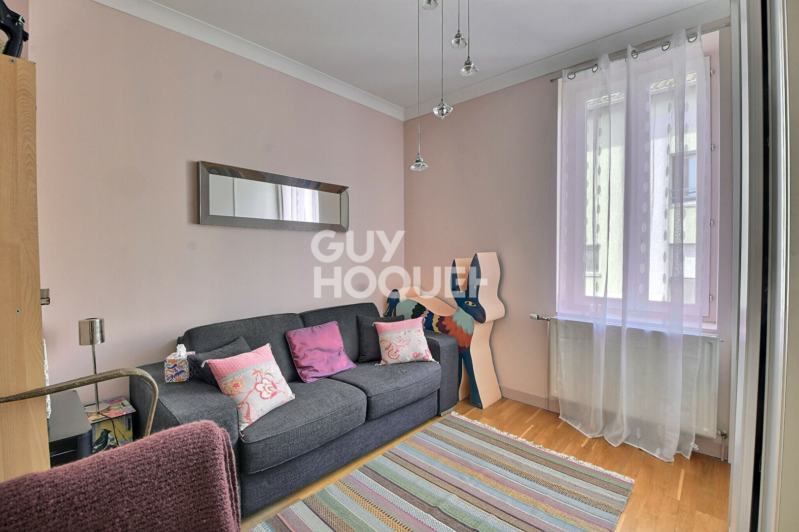 (visite virtuelle) - A vendre, maison de ville de type T4, de 90 m², au coeur de Montchat dans le 3ème arrondissement de Lyon (69003)