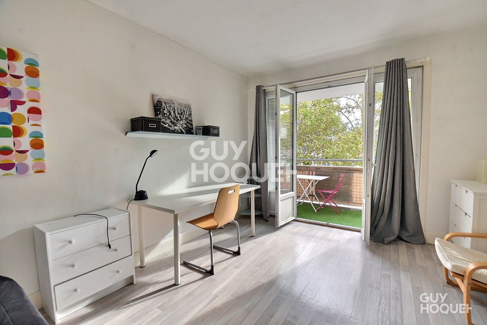 À VENDRE : Charmant Appartement T1 de 27 m² avec balcon à Grange Blanche - Monplaisir, Lyon 8e (69008)