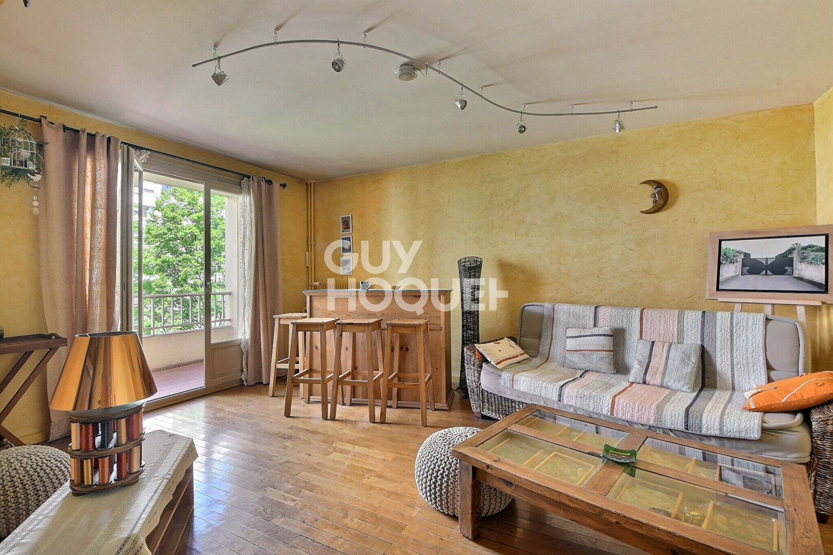 (Visite virtuelle) A vendre, appartement de type T3 de 68 m² avec cave & garage, Lyon 3ème arrondissement (69003)