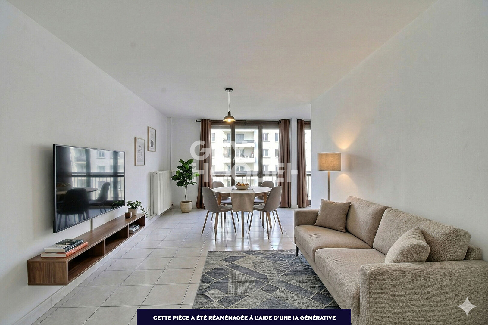 Appartement familial T4 de 82 m²  avec garage - Proximité Montchat - Villeurbanne (69100)