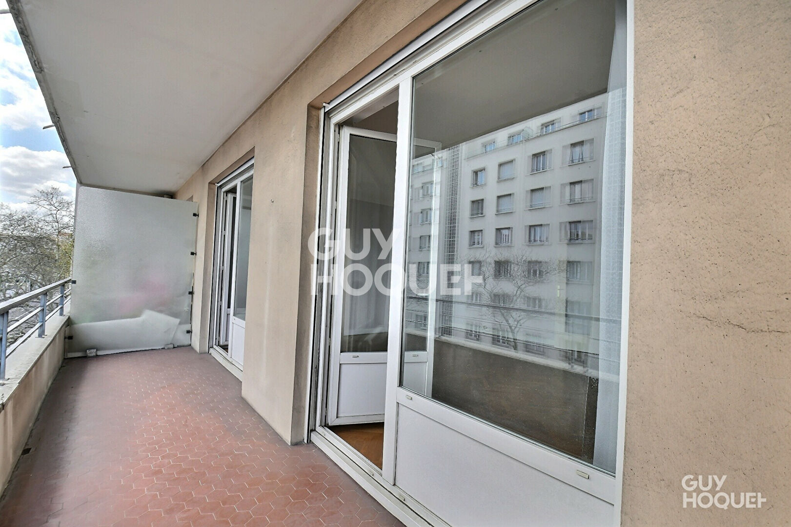 Appartement T4 traversant avec balcon, 85 m²  entre Monplaisir et Montchat