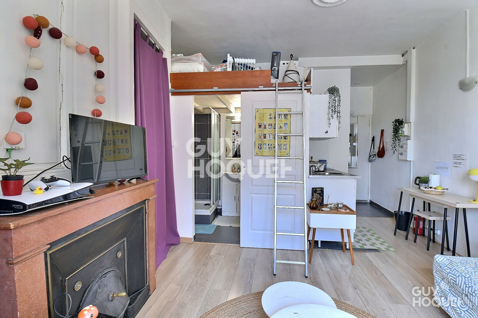 À vendre : Appartement divisé en deux studios loués en meublé -  secteur Grange Blanche - Lyon 3ème (69003)