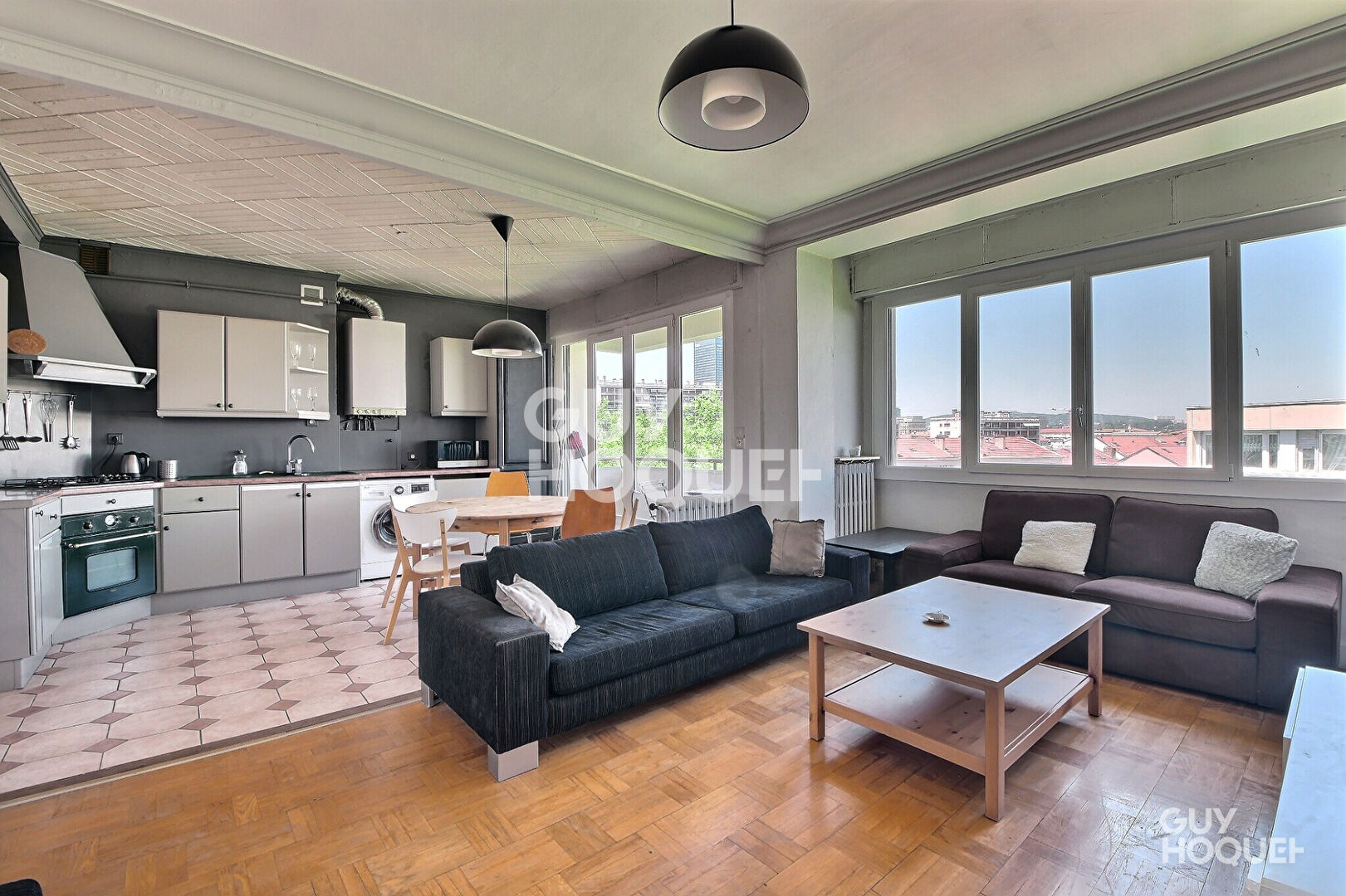 À VENDRE  Appartement T3 de 70 m² avec balcon Garage et Cave, Lyon 3 (69003)