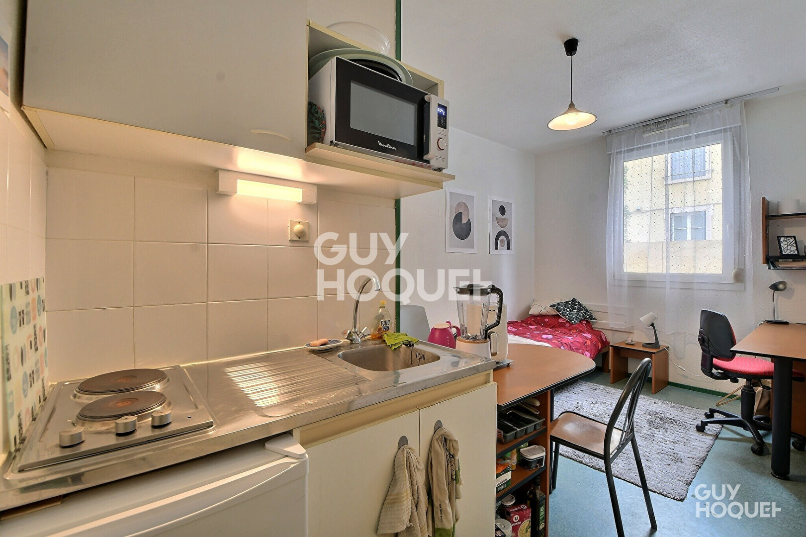Studio à vendre 19m², Idéal investissement ou 1er achat, secteur Part Dieu, Lyon 3ème (69003)