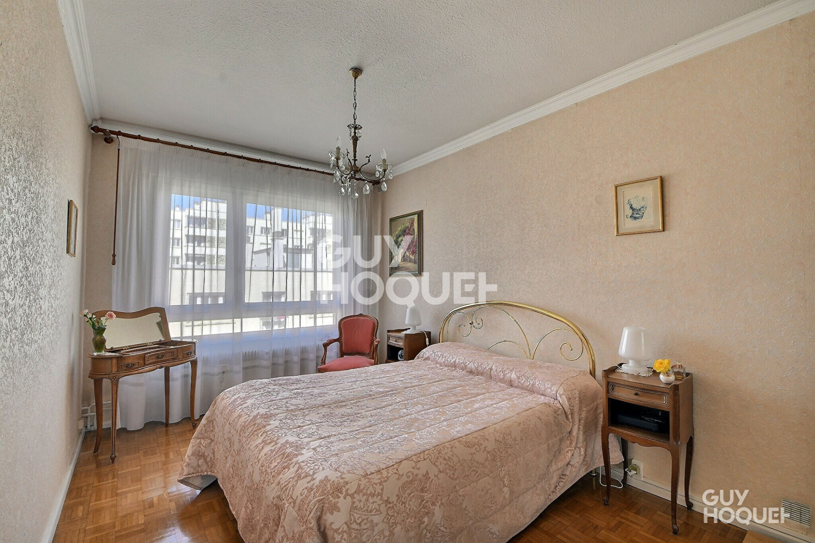 (Visite virtuelle) T5 de 83,68 m² en dernier étage, Cave & Garage, Quartier Calme, Lyon 3ème (69003)