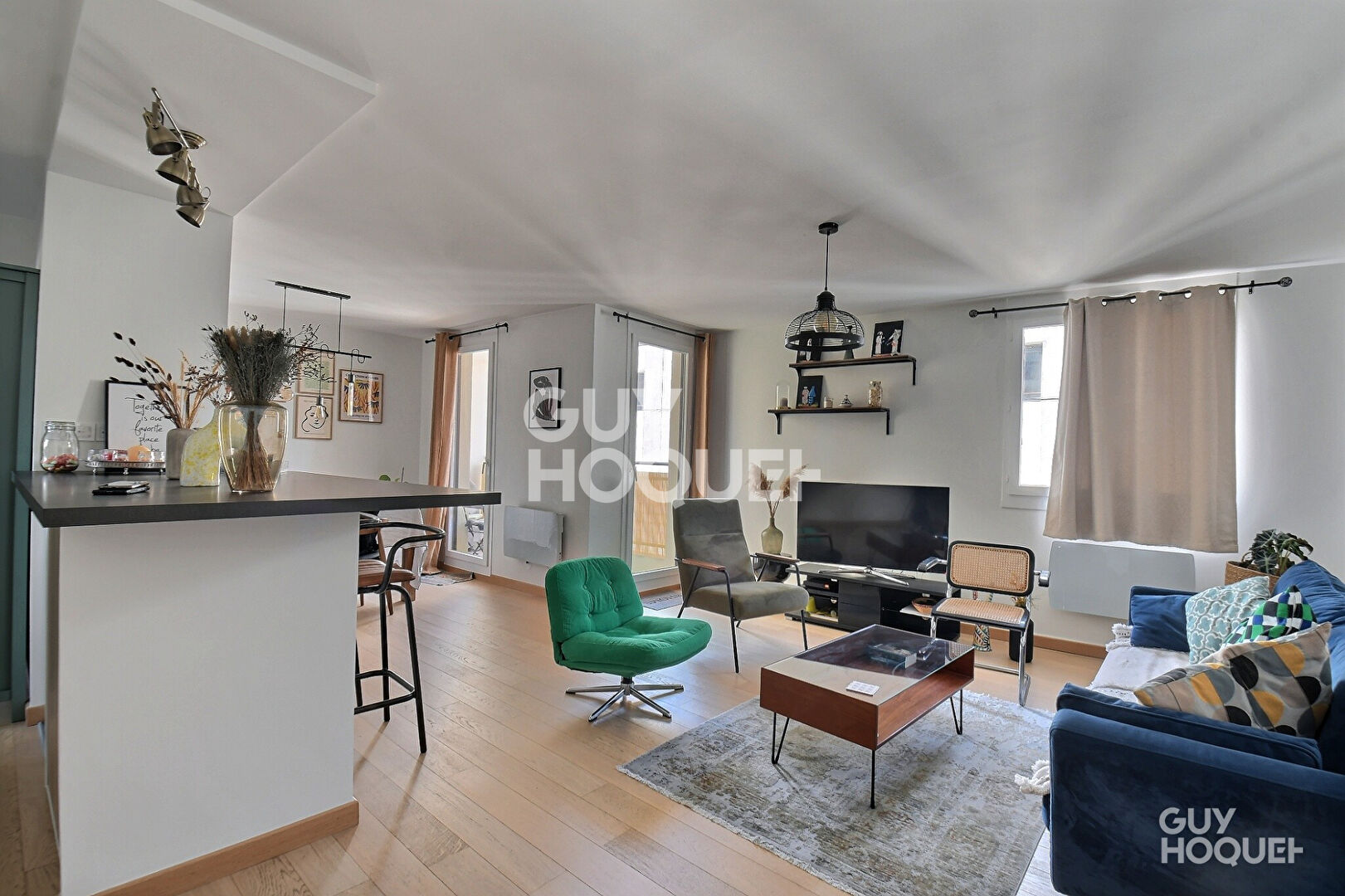 COUP DE COEUR - Appartement Rénové T4 91m² Garage, Balcon Lyon 3 (69003)