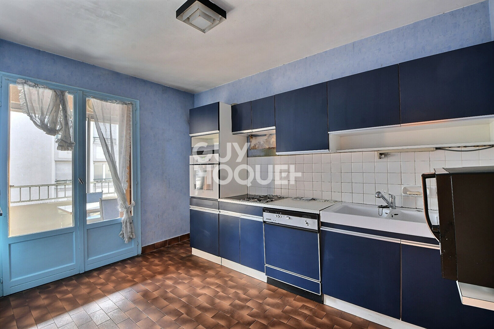 (Visite virtuelle) - À VENDRE, Appartement T4 de 79 m²,  avec loggia, cave & garage, Montchat proximité Place Ronde , LYON (69003)