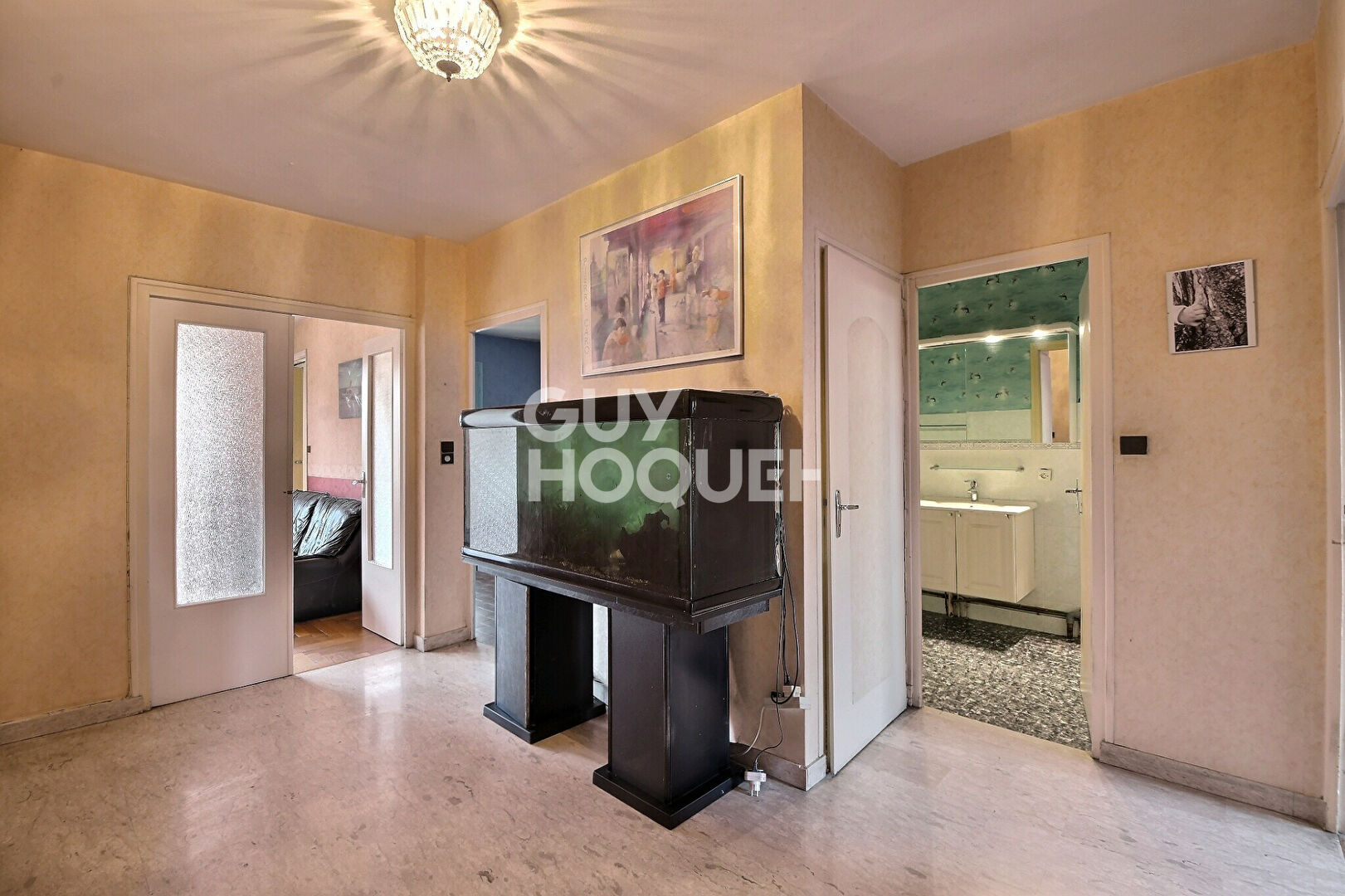 (Visite virtuelle) - À VENDRE, Appartement T4 de 79 m²,  avec loggia, cave & garage, Montchat proximité Place Ronde , LYON (69003)