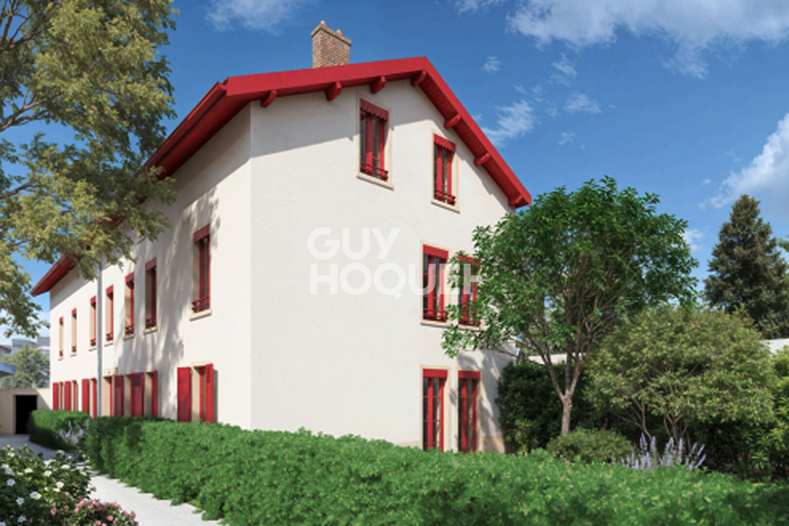 Appartement T3 bis en rez-de-jardin (Plateau à aménager), Montchat Bazin, Lyon 3ème (69003)