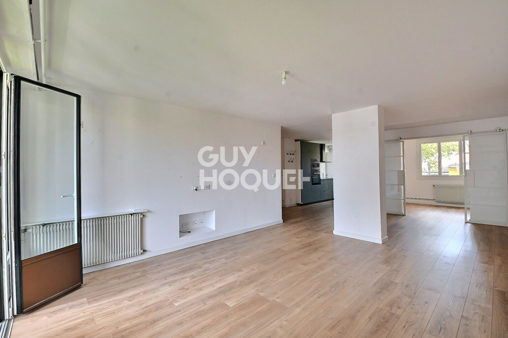 Appartement T4 traversant de 86 m² avec balcon, garage et cave, Lyon 3ème (69003)