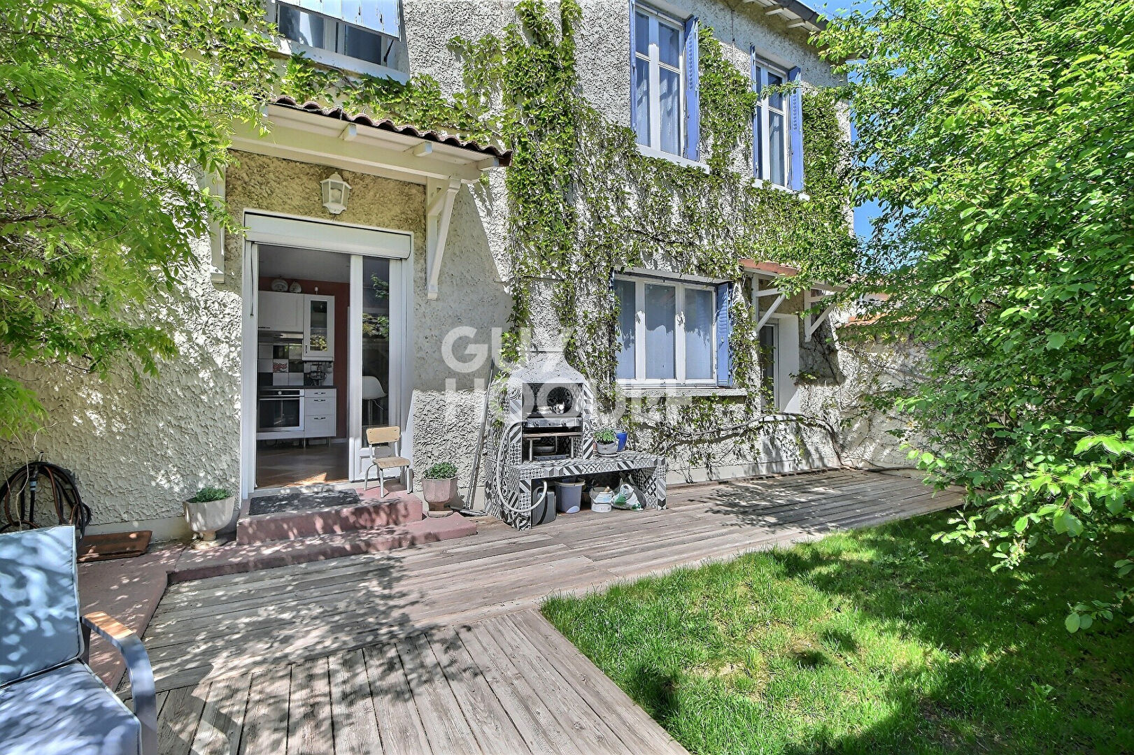 Maison de charme T5 - centre de Montchat, Lyon 3ème (69003)