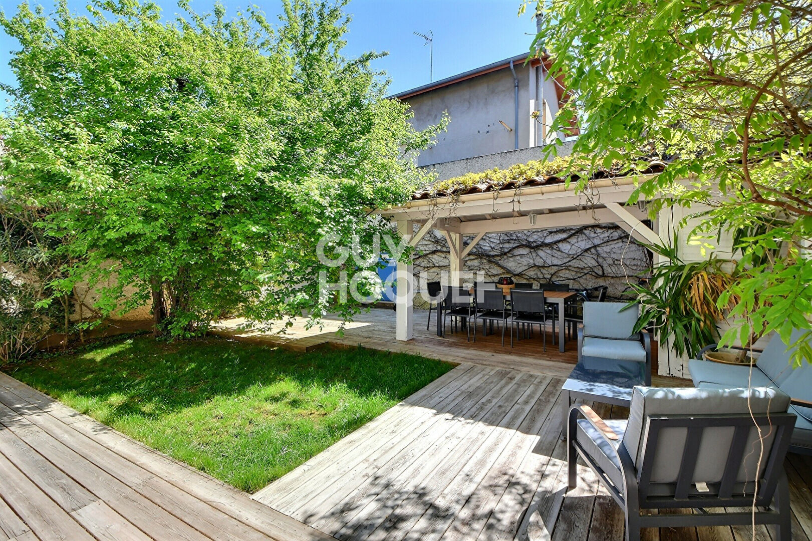 Maison de charme T5 - centre de Montchat, Lyon 3ème (69003)