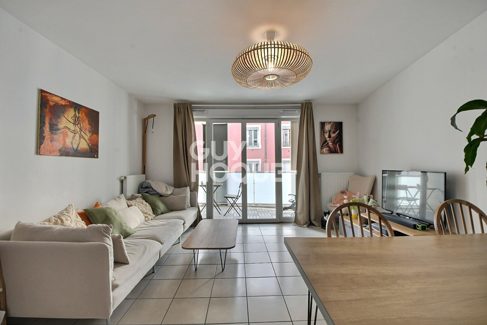 A VENDRE- T3 de 68 m² avec balcon et garage, Résidence récente (2019), Proximité Montchat, Villeurbanne (69100)