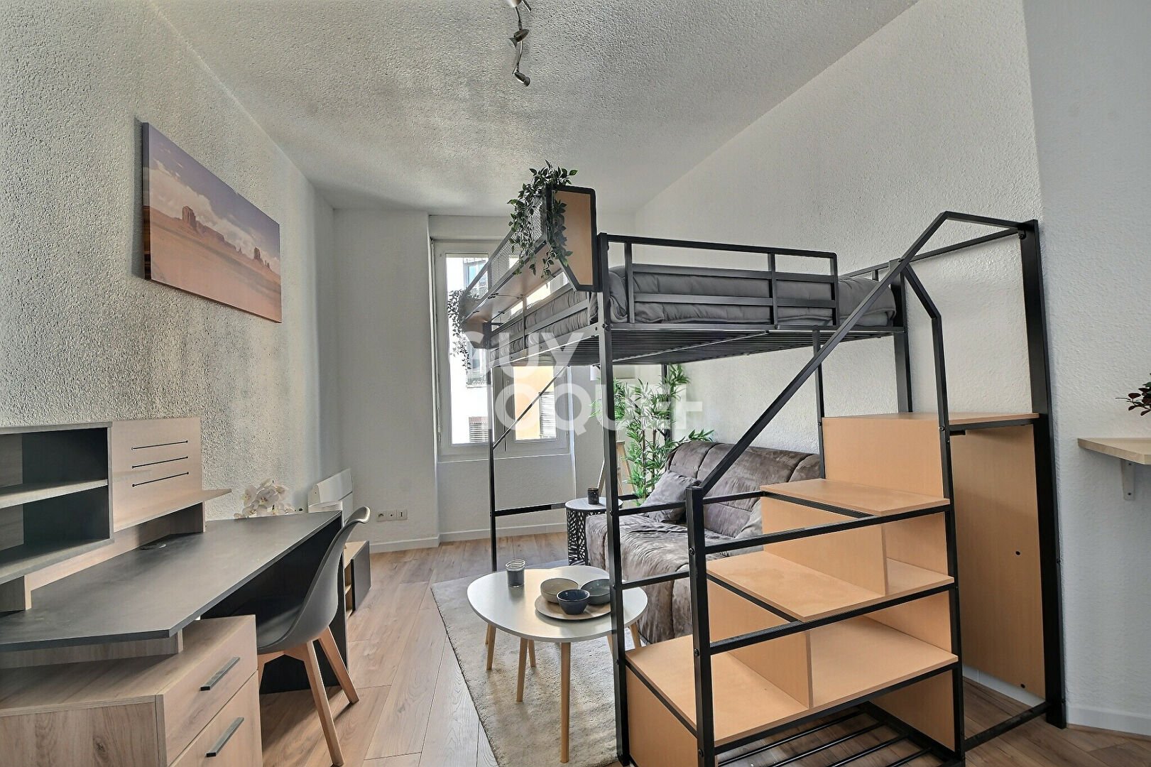 A VENDRE - Charmant T1  20 m² rénové et meublé  Proche métro B Charpennes, Villeurbanne (69100)