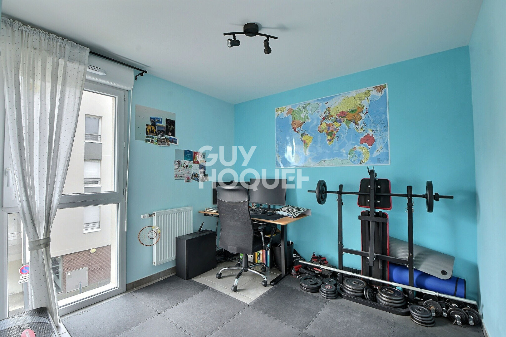 (Visite virtuelle) - À VENDRE, Appartement T3 de 54 m²,  double exposition, avec balcon & garage, SAINT-FONS (69190)