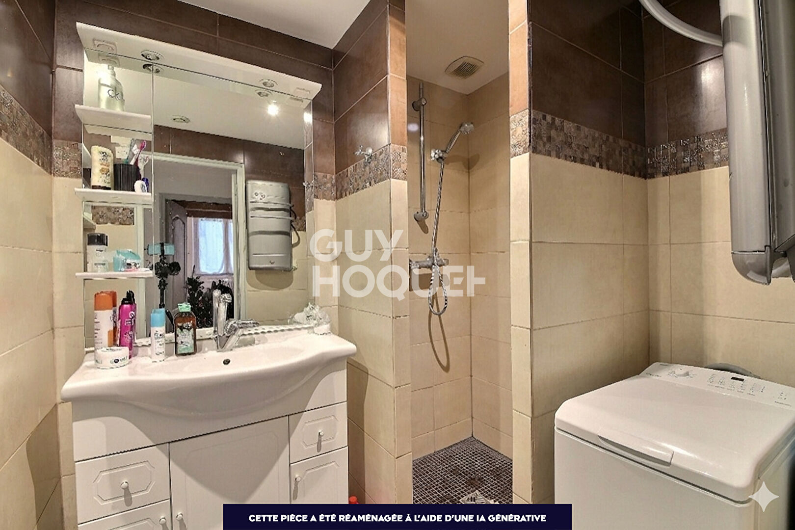 (Visite virtuelle) A vendre, appartement de type T1 bis de 36 m²  avec cave, Lyon 3ème arrondissement (69003)