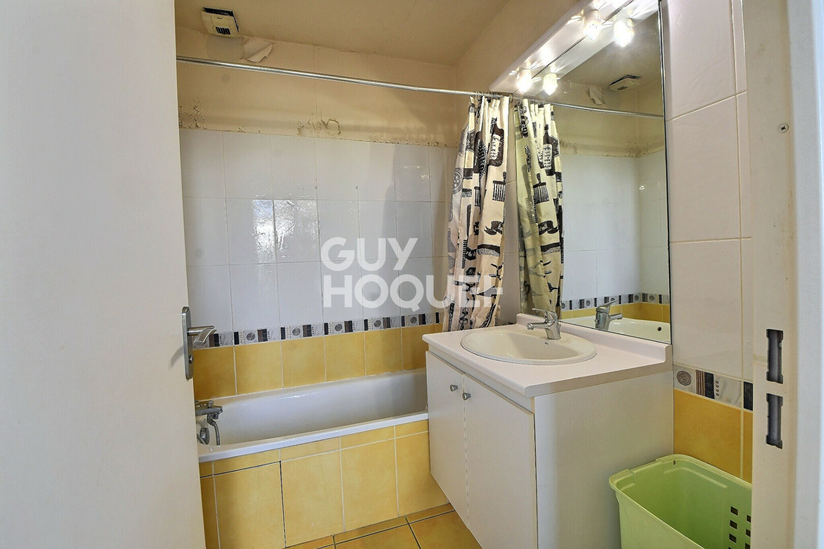 A vendre, appartement de type T2 de 45 m²  avec cave & Garage, Villeurbanne (69100)