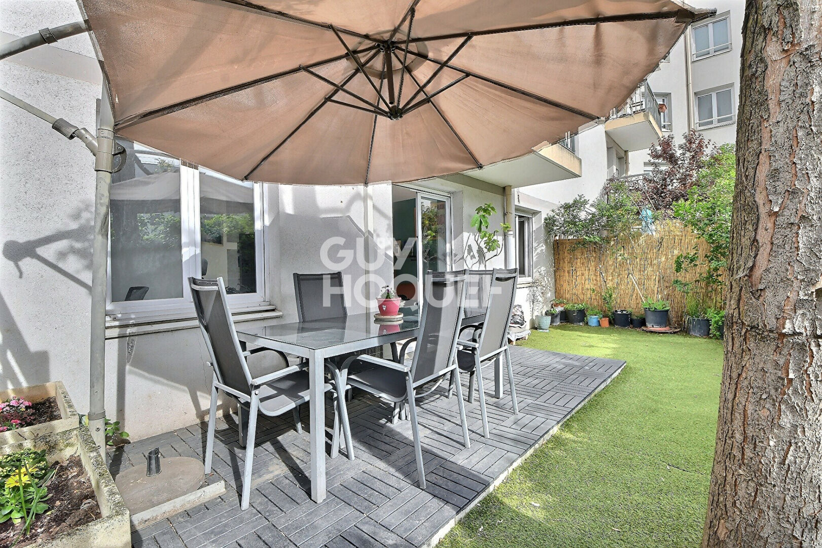 A VENDRE T3 COUP DE COEUR AVEC JARDIN PRIVATIF, TERRASSE ET GARAGE- Proximité Montchat, Villeurbanne (69100)