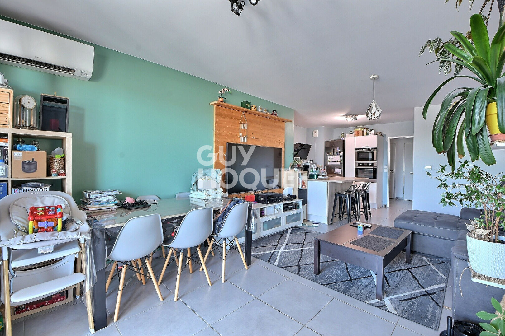 À vendre, T4 de 78 m² avec grande terrasse et garage dans une résidence de 2019 Bron proche Montchat (69500)