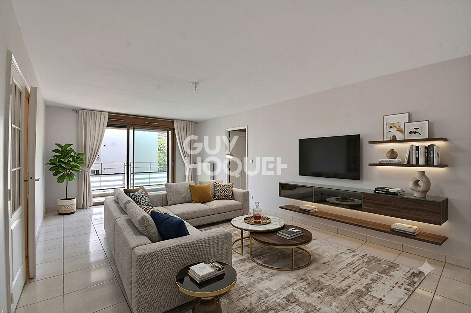 Magnifique Appartement T5 de 107 m² , Traversant & Lumineux, Étage Élevé, Garage inclus, Proche Montchat , Villeurbanne (69100)