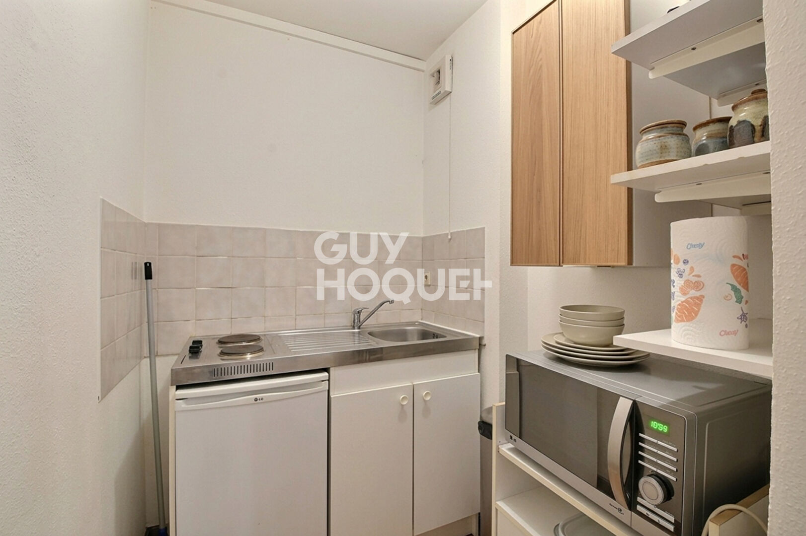 Jet d'eau, appartement T2 de 31 m² (Actuellement loué), proximité Sans Souci, Lyon 8ème (69008)