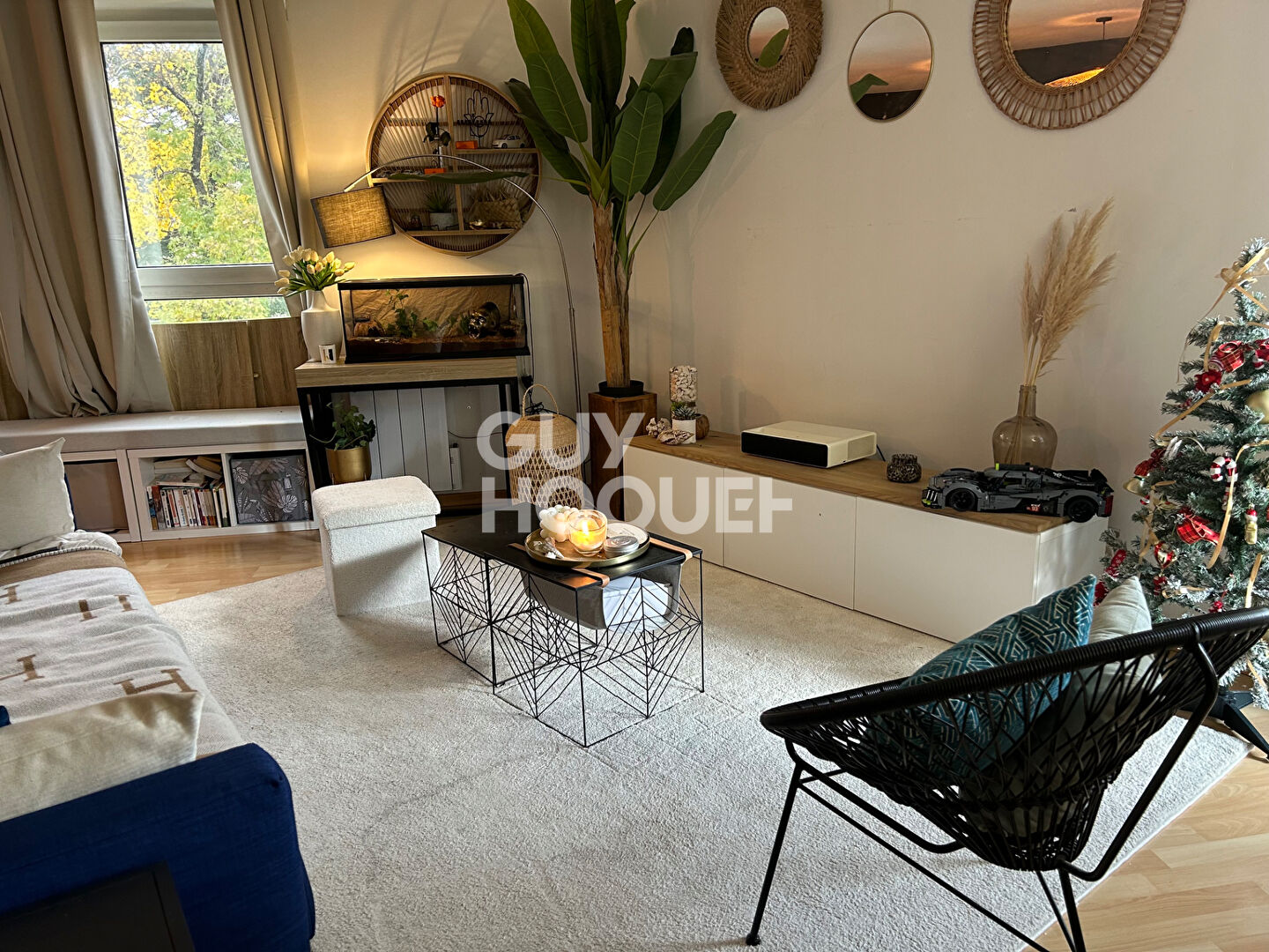 A louer  T2 pièces meublée de 54 m²  avec un garage à LYON 5