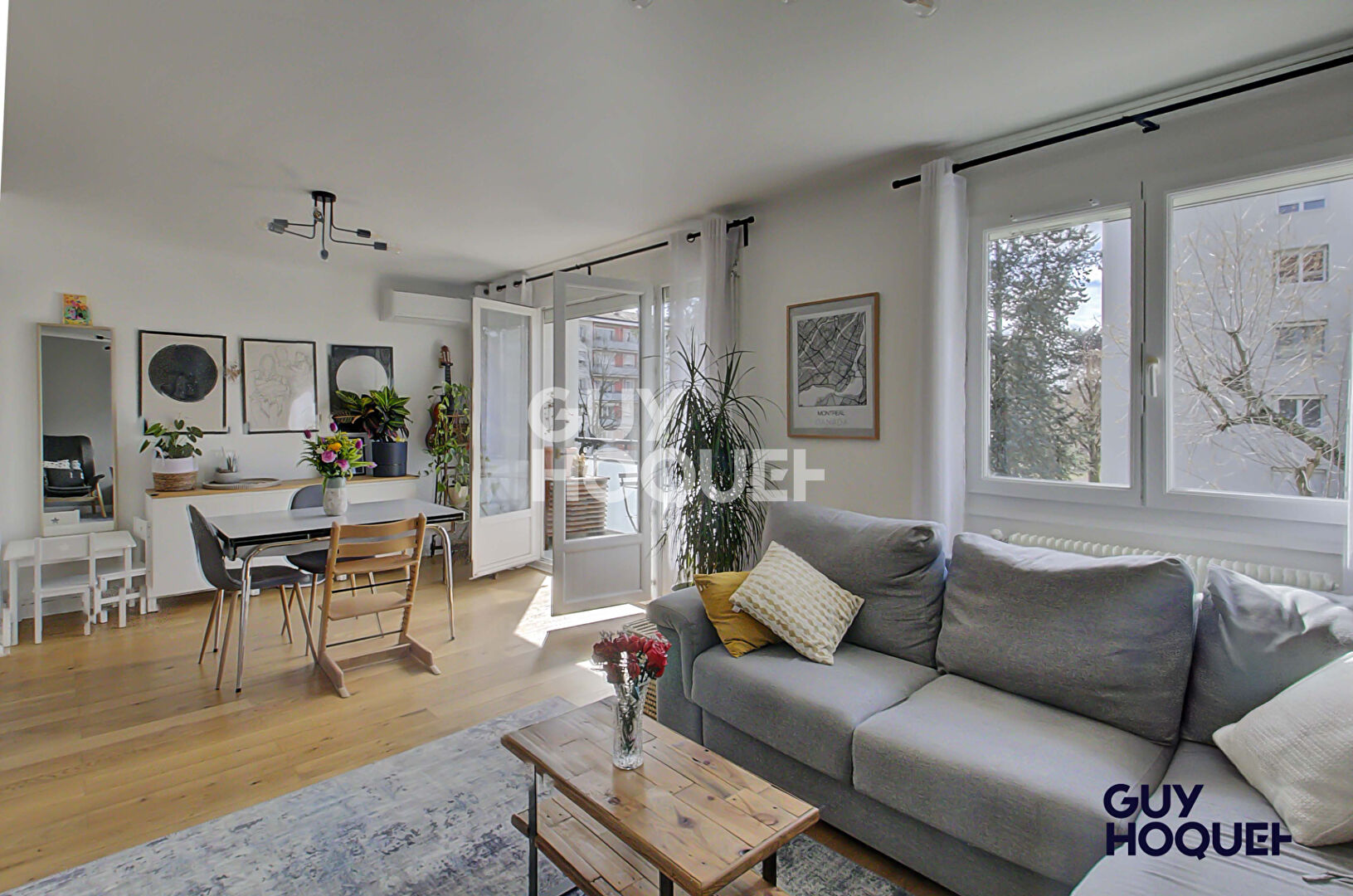 A vendre - Appartement rénové  - Tassin La Demi Lune - 3 pièces - 68 m2