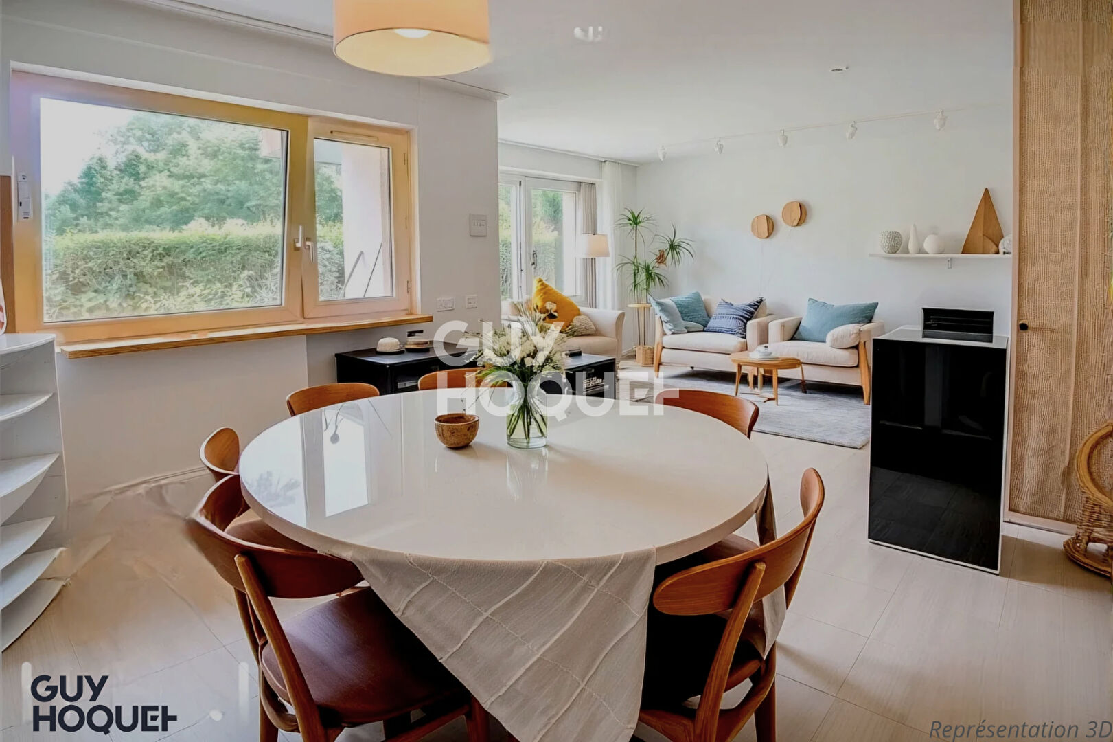 A vendre - Appartement rez-de-jardin - Lyon 5 Fourvière - 5 pièces - 107 m2