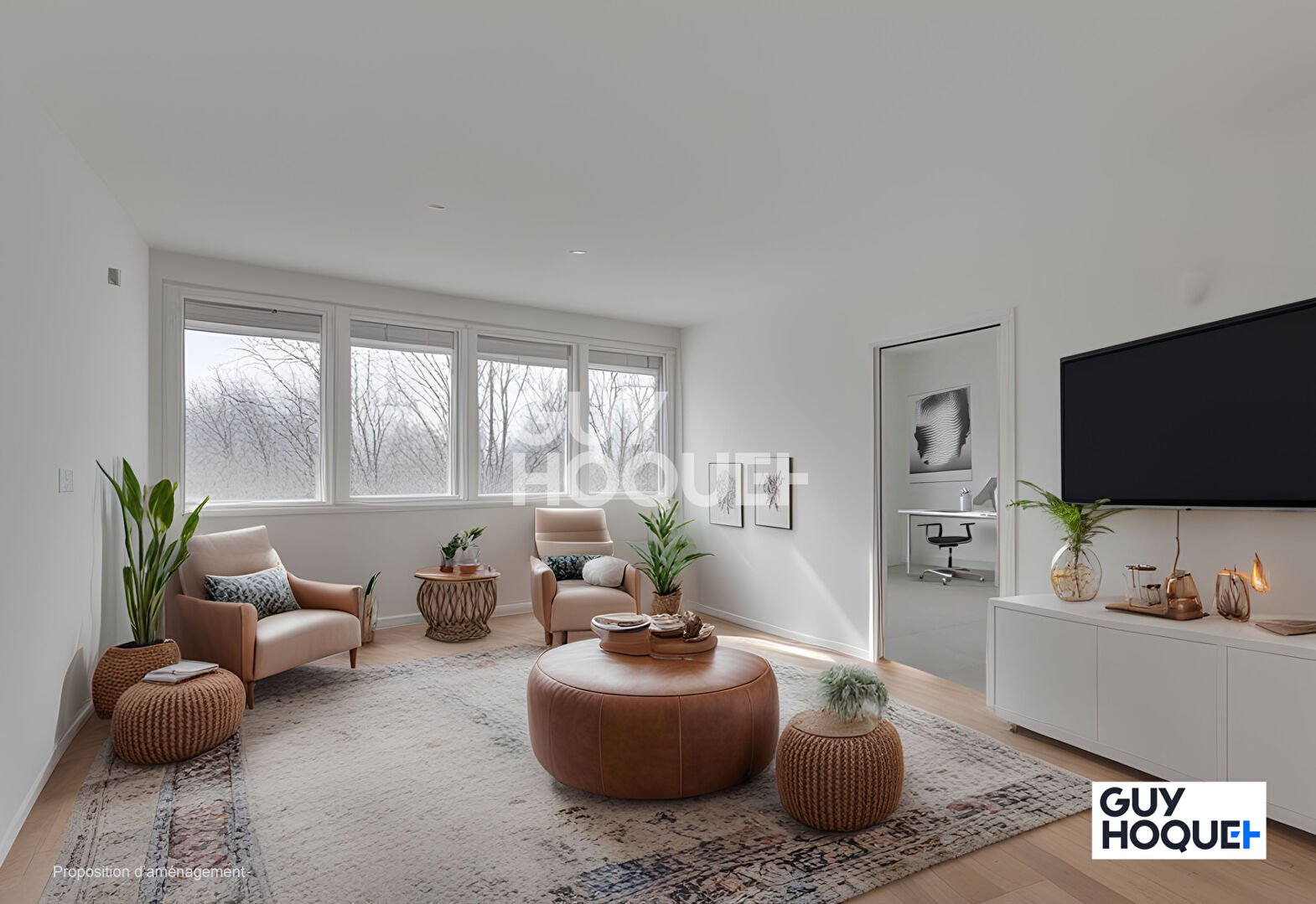 A vendre T4 pièce de 64 m² à Lyon 5.