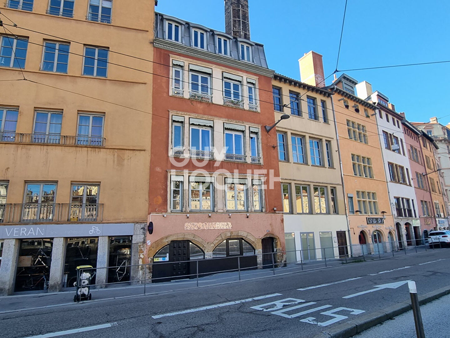 A vendre T2 de 39 m² avec vue Saône à Lyon 5.