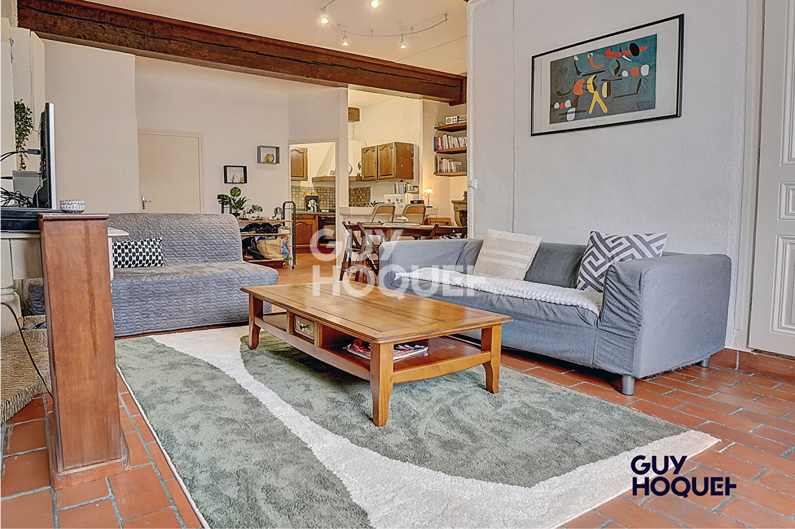 A vendre T2 de 51 m² à Lyon 5 quartier Saint Just.