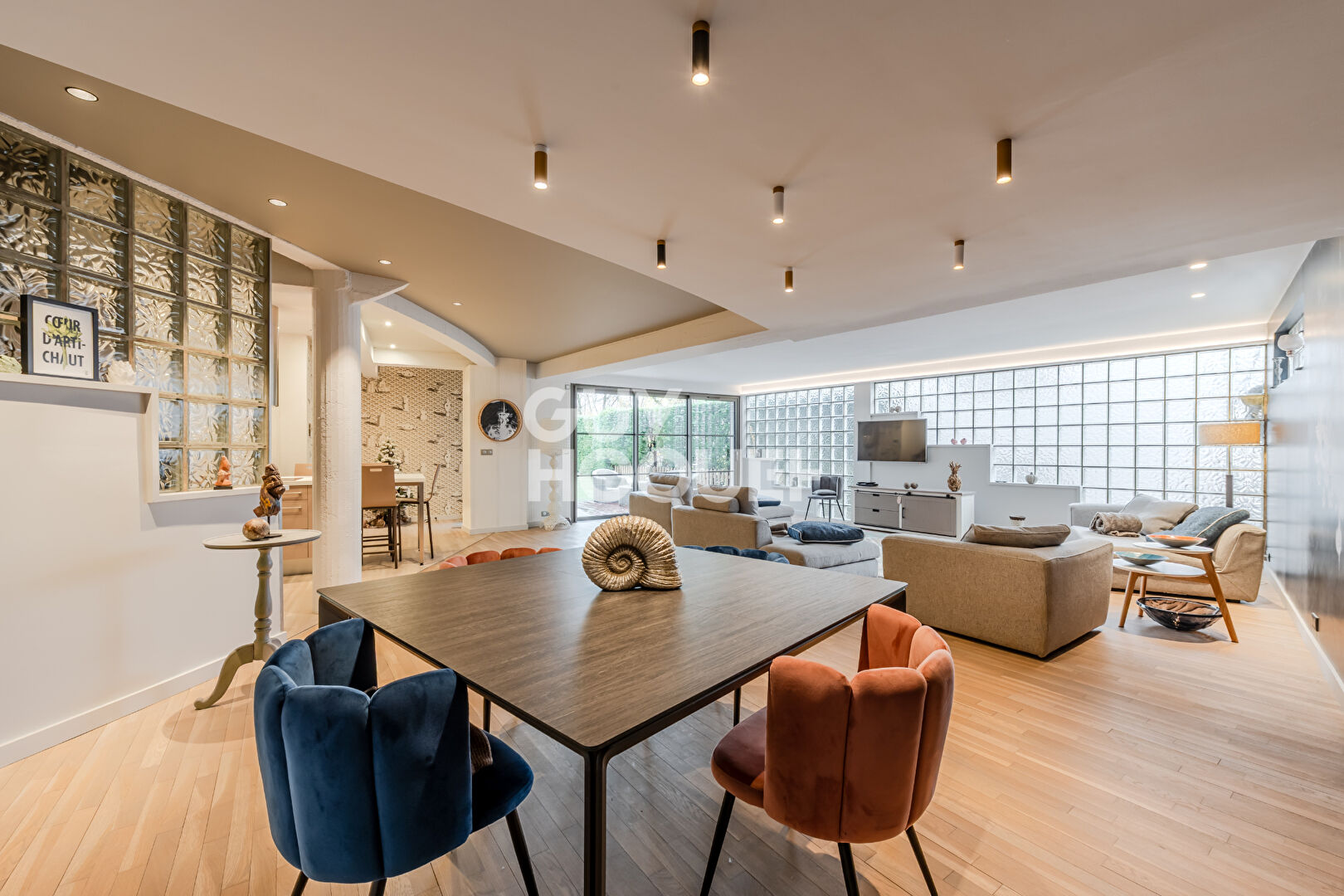 Loft Sainte Foy Les Lyon  / Lyon5  156 m² carrez et 359 m² de jardin -parking - climatisation et cave