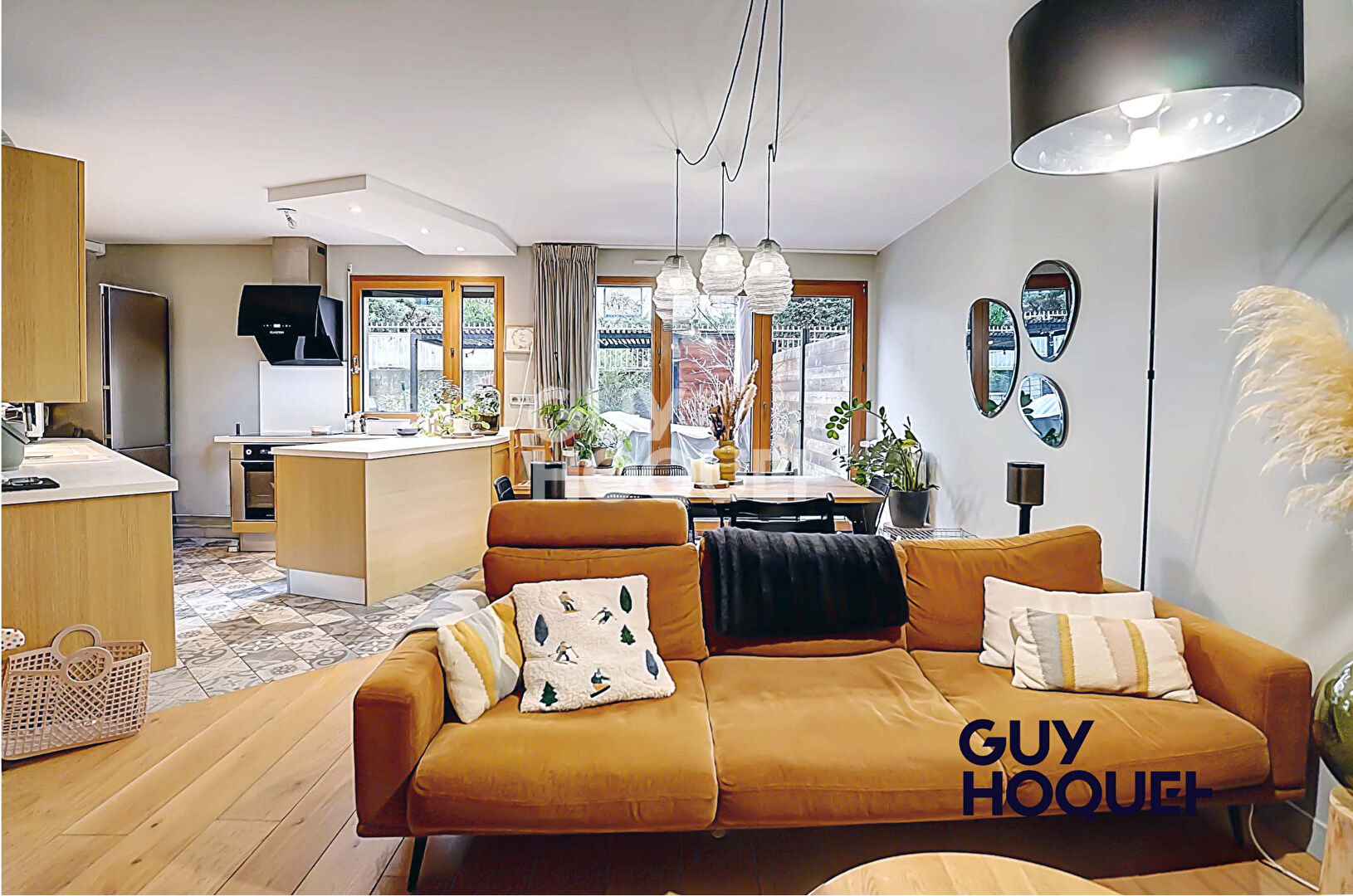 A vendre - Appartement en rez-de-jardin -Villeurbanne Gratte-Ciel - 3 pièces 64 m2