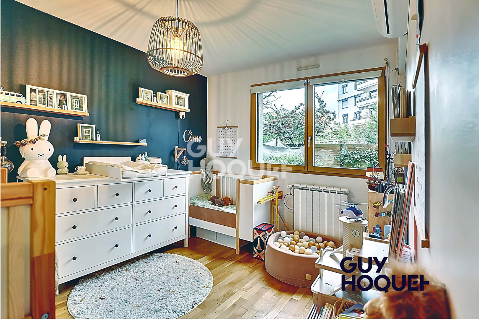 A vendre - Appartement en rez-de-jardin -Villeurbanne Gratte-Ciel - 3 pièces 64 m2