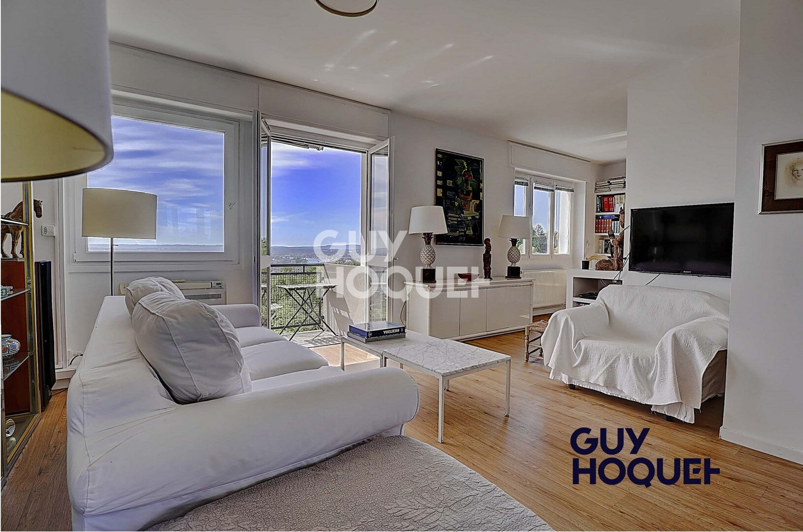 Appartement vue Lyon - Fourvière - Lyon 5 pièces - 3 ch - 86 m2