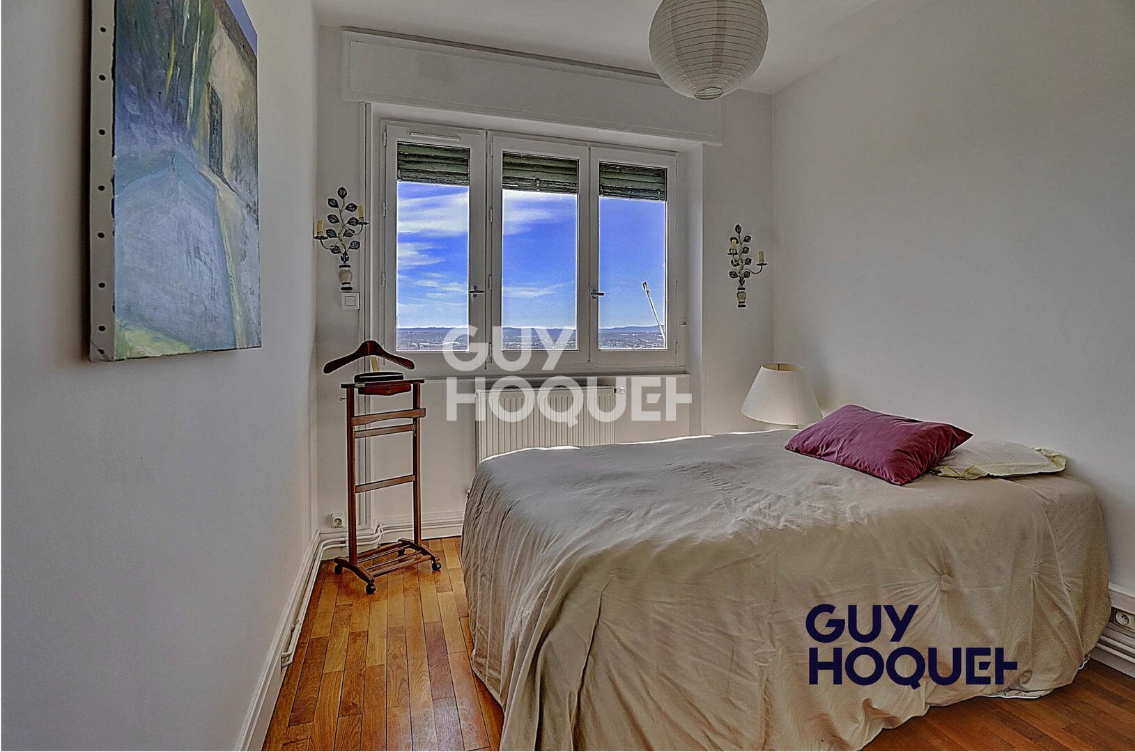 Appartement vue Lyon - Fourvière - Lyon 5 pièces - 3 ch - 86 m2