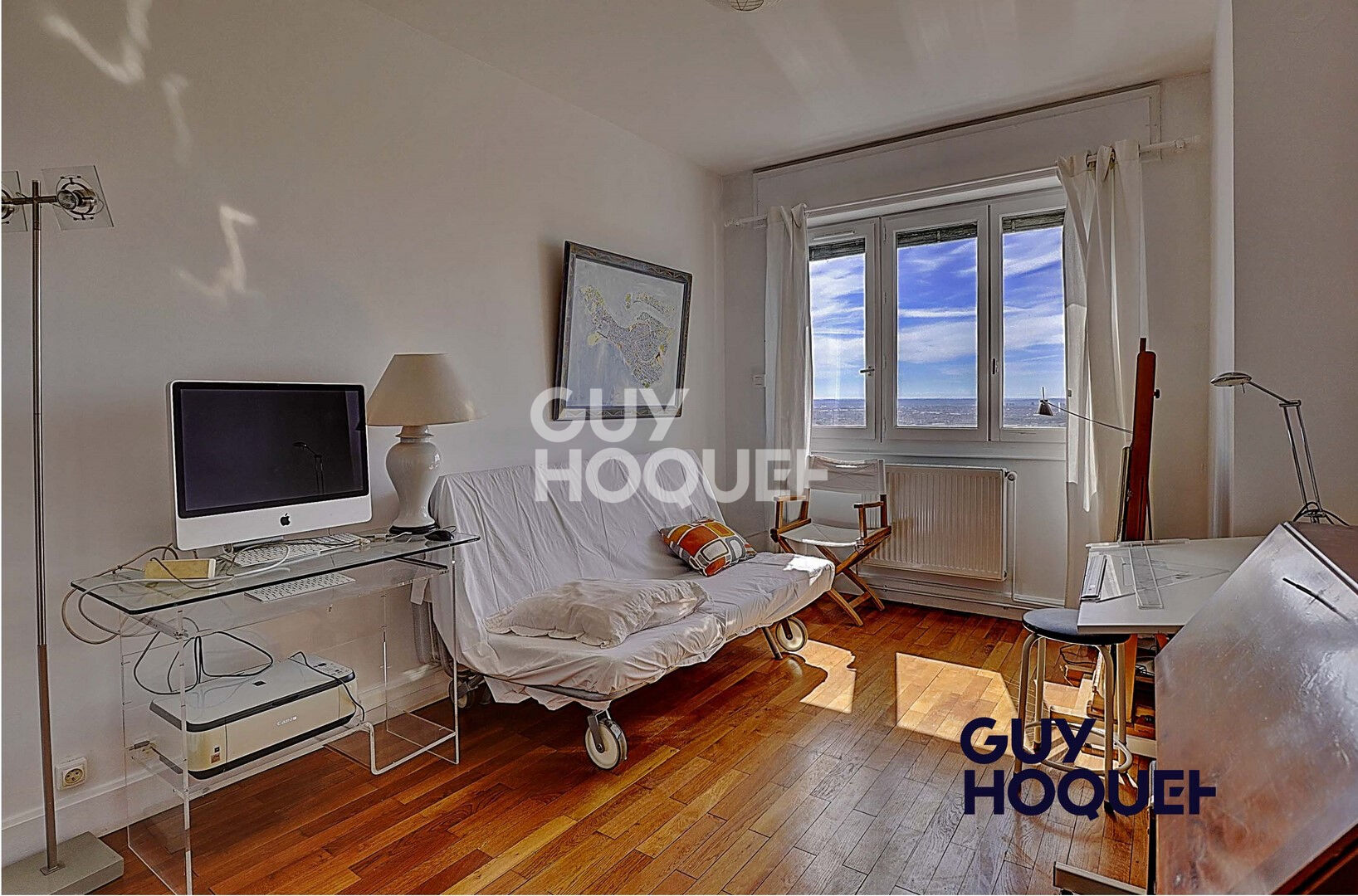 Appartement vue Lyon - Fourvière - Lyon 5 pièces - 3 ch - 86 m2