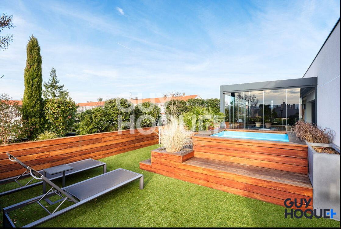 Appartement toit-terrasse avec piscine - 162 m² - Lyon 5