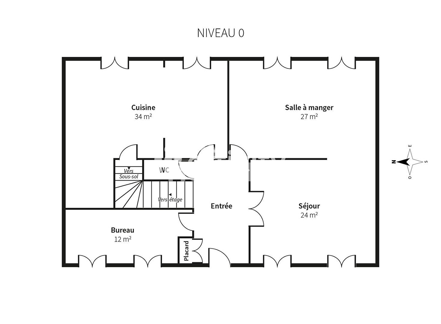 A vendre maison de 205 m² carrez et 290 m² utile  à Rive de GIER