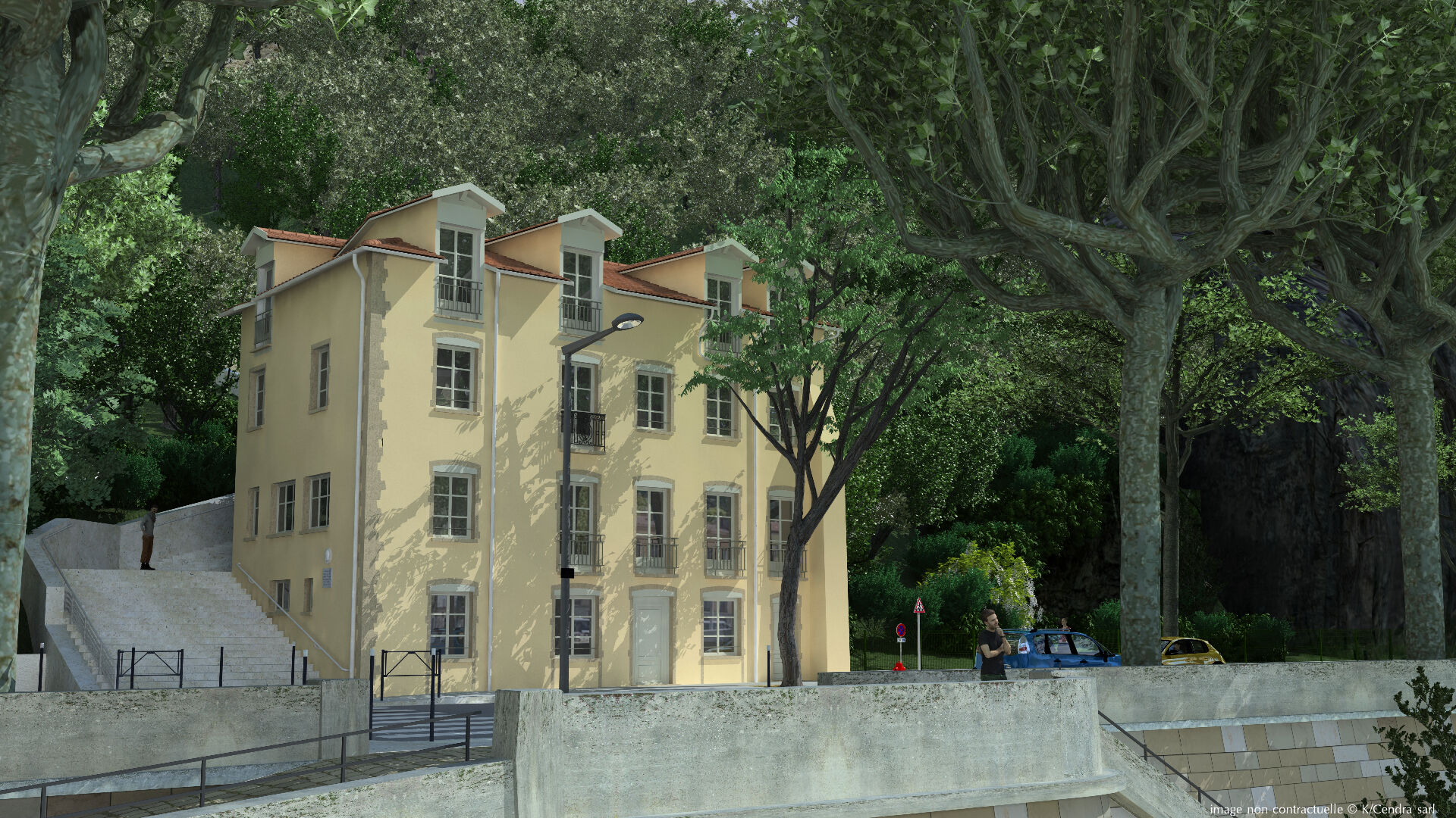 Lyon 1er. T3 - 61 m² entièrement rénové - Bords de Saône.