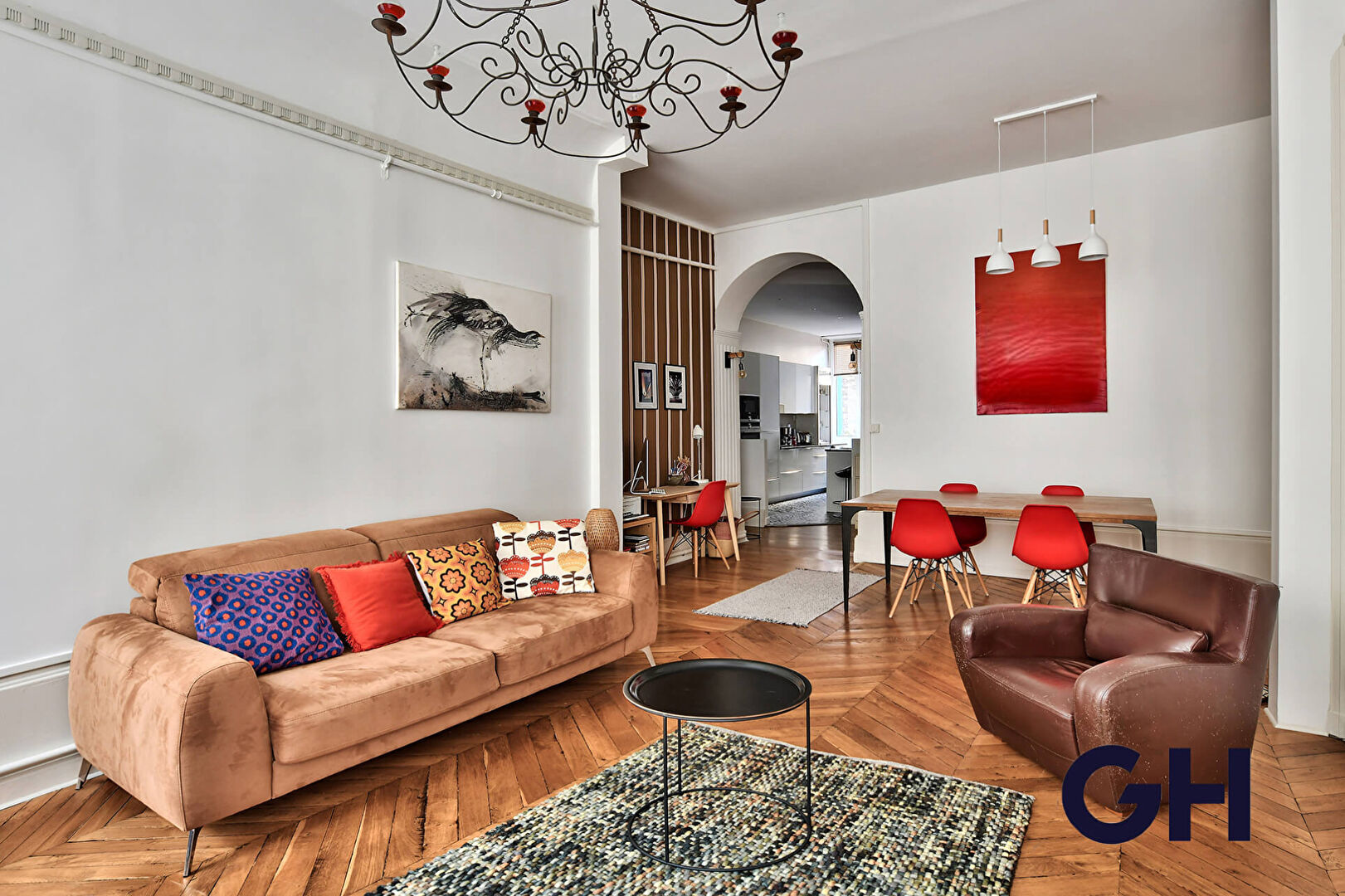 Masséna - Appartement 3 pièces, 91m2 - Lyon 6e