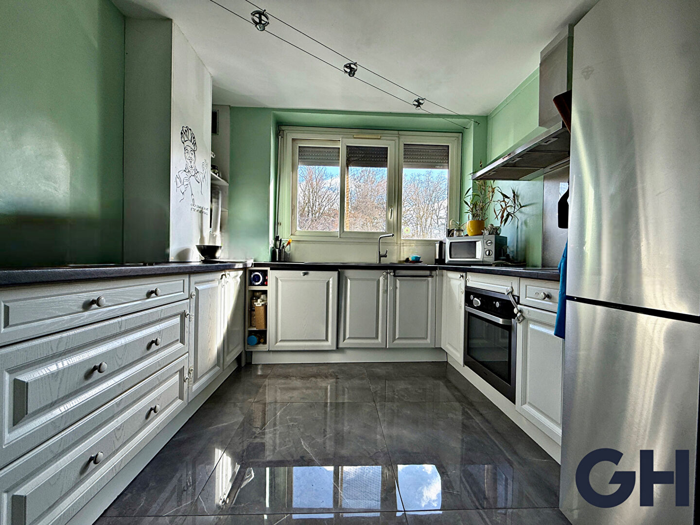 Les Essarts - Métro D - Appartement Bron 75.22 m2